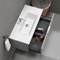 Wall Mount Bathroom Vanity, Modern, 40